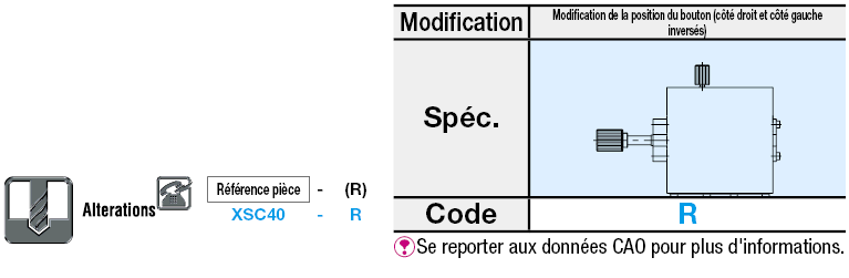 [Haute précision] Table en X - Queue d'aronde carrée - Standard:Affichage d'image associés