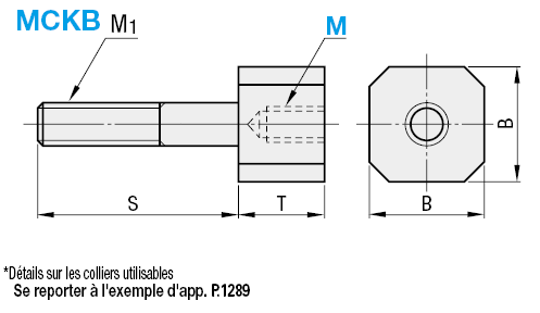 Dispositifs de serrage de tuyauterie - Boulon d'accouplement:Affichage d'image associés