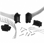 Connecteur pour rack et panneau, série QR / P8