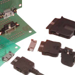 Connecteur d'interface carré miniature avec verrou - série ST