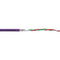 Câble de bus CFBUS.PVC pour chaîne porte-câbles CFBUS.PVC.045-0.15SQ-(4X2)-56