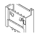 Galette fil à circuit imprimé Mini-Lock™ au pas de 2.50mm (53517)