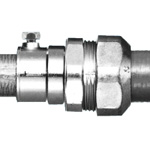 Accouplement combiné étanche (pré-accouplement étanche + conduit de fil en acier sans vis) WKI50-54