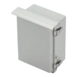Boîte en plastique polycarbonate étanche à l'eau / aux poussières, type BCPR, avec rail BCPR506018S