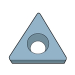 Triangle 60° positif, avec trou / sans trou TCGN / TCGR / TCGW