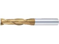 TSC series carbide square end mill, 2-flute / 3.5D Flute Length model TSC-EM2RL8