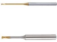 TSC series carbide long neck radius end mill, 2-flute, long neck model TSC-CR-PEM2LB0.8-8-R0.05