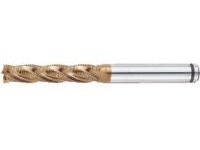 AS Coated Powdered High-Speed Steel Roughing End Mill, Long, Center Cut