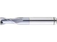 TiCN Coated Powdered High-Speed Steel Square End Mill, 2-Flute, Short VPM-EM2S28