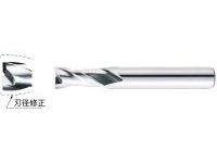 High-Speed Steel 0.01 mm Unit Outer Diameter Designated End Mill, 2-Flute / Short
