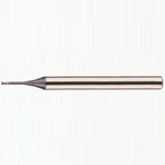 VAC Series Carbide 2-Flute Long Neck Radius End Mill VAC-CR-EM2LB0.8-8-R0.2