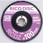 Disque Rico, φ100, grains abrasifs en zircone