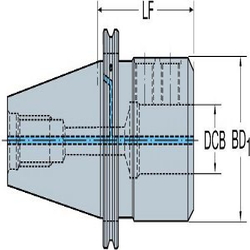 SANDVIK Adaptateur CAT-V vers ISO 9766