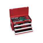 Jeu d'outils TSH4509 (rouge, argent, noir)