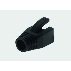 Coude pour câbles jusqu'à max Ø ext. 7.5mm - noir