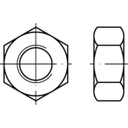 DIN 934 Écrous hexagonaux à filet fin