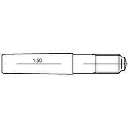 ISO 8737 Goupilles coniques