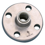 Adaptateur de bride de pièce de raccordement EG pour raccord à simple pression compatible avec tuyau en acier inoxydable EGFLG / A · EGFLG
