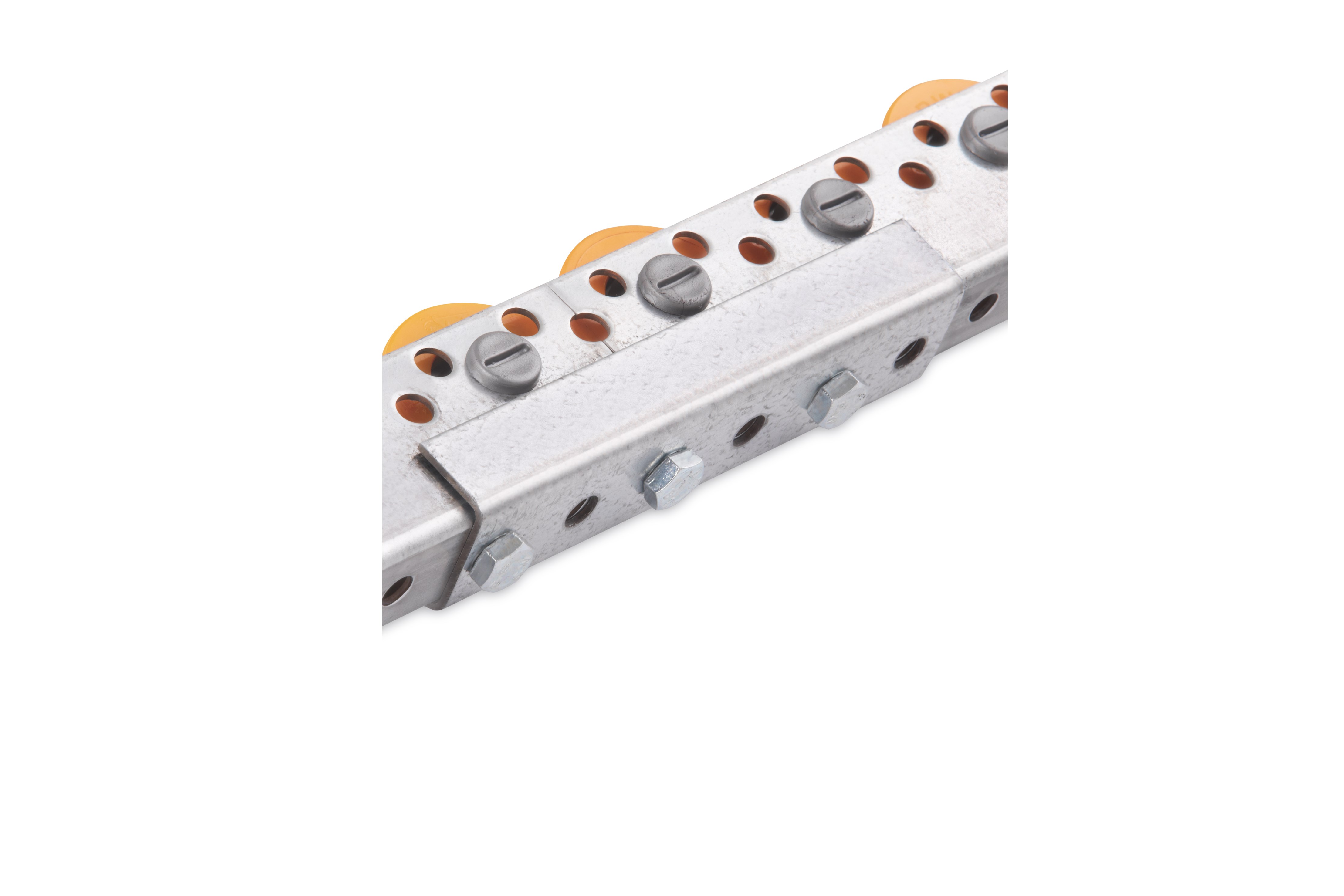 Connector for universal roller rail