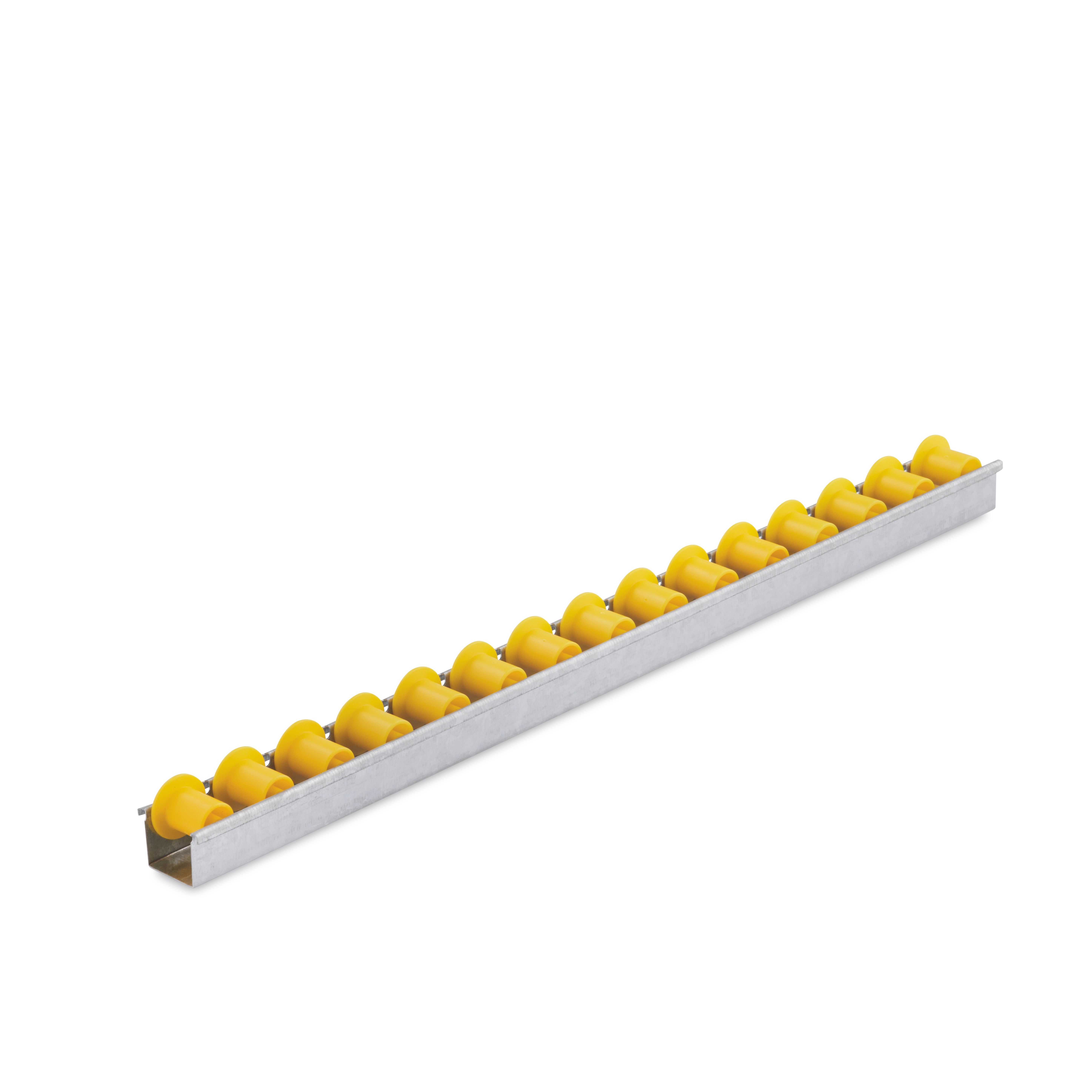 Roller rails mini with wheel flange rollers