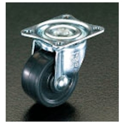 Roulettes (roulettes pivotantes) / Diamètre des roues : 50 mm. Roues : Polyuréthane.