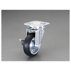 Roulette avec platine en métal (type sélectionnable fixe / pivotant) EA986PN-1