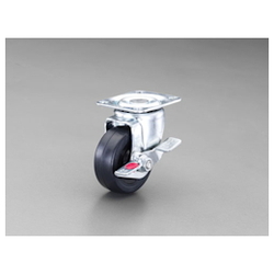 Roulettes avec frein (roulettes pivotantes) / Diamètre des roues × largeur : 50 × 21 mm