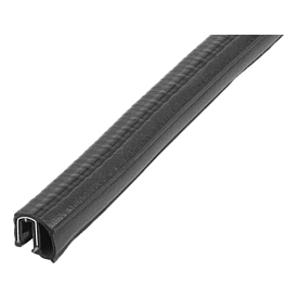 Profilés d’étanchéité et de protection d’arête des bords avec fil en acier intégré, forme C (K1368)