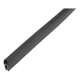 Profilés d’étanchéité et de protection d’arête des bords avec fil en acier intégré, forme E (K1368)