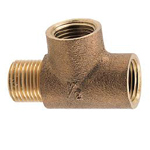 Bouchon de joints et raccords en T internes et externes en bronze industriel pour joint de tuyau de bouche d'incendie pour tuyau, joint et matériau secondaire de tuyauterie