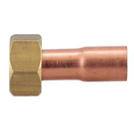 Joint de tuyau en cuivre, Joint de tuyau en cuivre pour approvisionnement en eau chaude, adaptateur de douille extérieure de tuyau en cuivre M150A-1/2X9.52