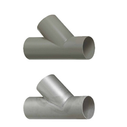 Éléments de tuyauterie en aluminium - Type à variante en Y HOAHY150