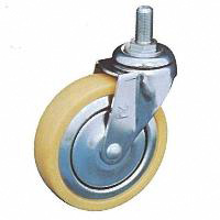 Roulettes antistatiques pivotantes, série SM (roues en octo-uréthane)