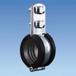 Raccord pour tuyauterie verticale, pied de montage, bande verticale matérielle antivibration BN