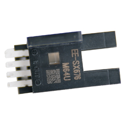Micro-capteurs optiques  (lumière en continu), modèle à connecteur rainuré [EE-SX47 / 67] EE-SX674P-WR 1M