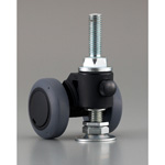 Boulon, modèle de boulon pour tampon de roulettes : roues en acier inoxydable : élastomère CNBF50UB