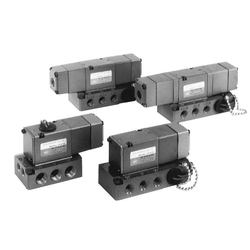 Électrovanne 5 ports à commande directe gamme - Joint métallique série VS4□10
