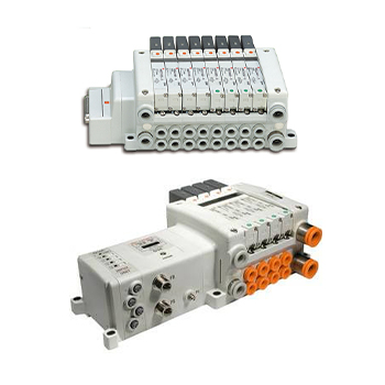 Électrodistributeurs 5 / 2 et 5 / 3, Unité embrochable, Montage sur embase, Embase, VQC1000 Série