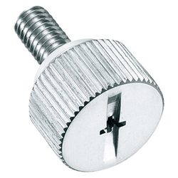 Fixation de bouton moleté en acier inoxydable avec trou en forme de croix, A-1176-SP A-1176-SP-8