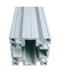 Profilé extrudé en aluminium (M6 / pour charges moyennes) 60 × 60
