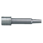 Tiges noyau pour contour / cylindriques / HSS, acier à outils / D 0,005, L 0,01mm / à double épaulement / forme de face conique au choix