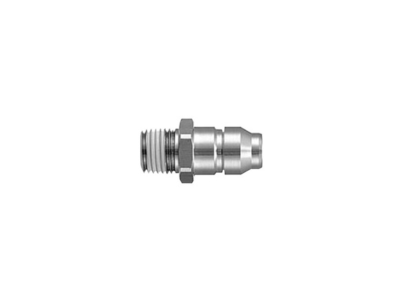 Without check valve, plug, male thread type external appearance
