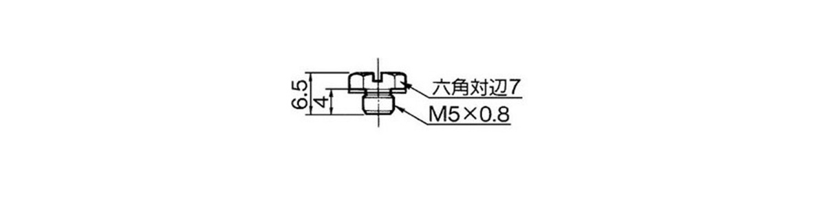 Plug M-5P outline drawing 