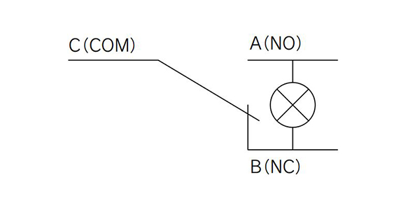 Schéma de câblage interne de IFW5□0-□□-01 à 04, 11 à 14, 21 à 24