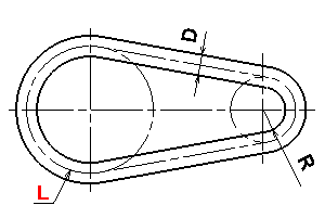 Courroie Ronde HOROTEC En Polyuréthane - 8 Mm De Diamètre, Longueur 1 Mètre - Pour Outils De Précision
