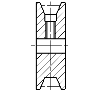 Poulie Moteur Fonte Double Rainure Type A 50-100 Mm – Pour Outils électriques, Plusieurs Tailles Dispo