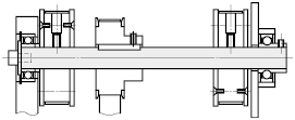 Arbres rotatifs - Taraudage à une extrémité:Affichage d'image associés