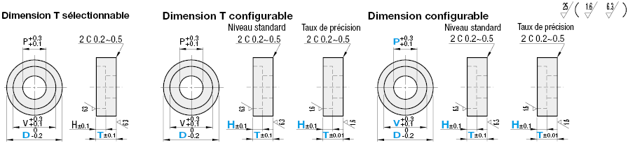 Rondelles métalliques  - Contre-alésage:Affichage d'image associés