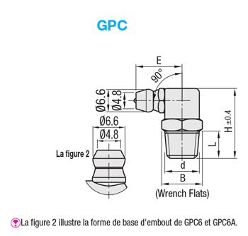 Embouts de graissage - 90°:Affichage d'image associés