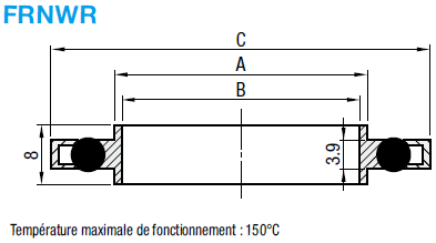 Joint torique de rechange pour bague de centrage ISO-KF, Pièces de  remplacement